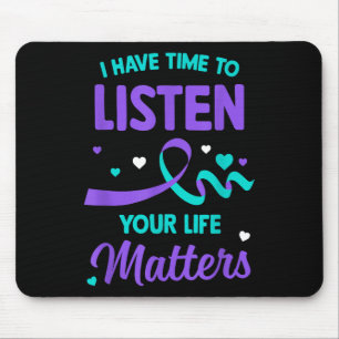 Ich habe Zeit, mir die psychische Gesundheit von S Mousepad
