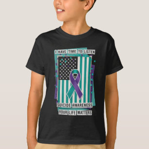Ich habe Zeit, mir die Selbstmordpräventi Ihres Le T-Shirt