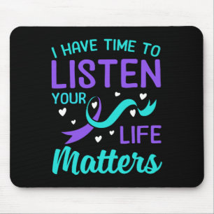 Ich habe Zeit zuzuhören - Ihre Lebensprobleme Selb Mousepad