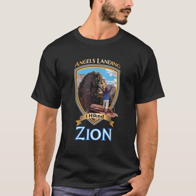 Ich habe Zion Angels angefahren, um Utah Park Adve T-Shirt (Vorderseite)