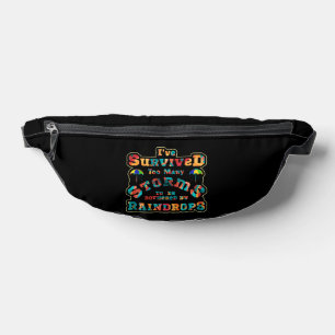Ich habe zu viele Stürme überstanden, um mich von Bauchtasche