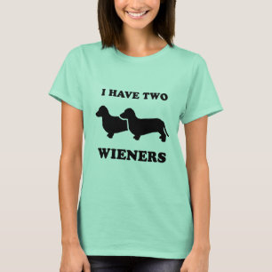Ich habe zwei Dackeln T-Shirt