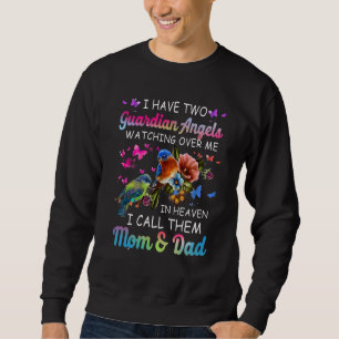 Ich habe zwei Schutzengel, die mir in der Hitze zu Sweatshirt