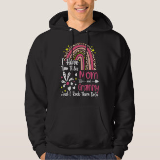 Ich habe zwei Titel Mama und Grammy beste Grammy M Hoodie