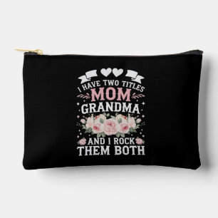 Ich habe zwei Titel Mama und Oma Süßer Muttertag Zubehörtasche