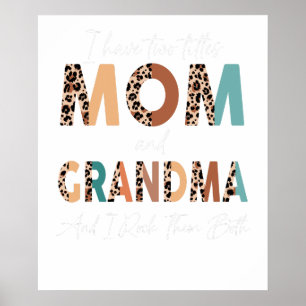ich habe zwei Titel Mutti und Mama und beide sind Poster