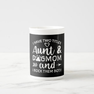Ich habe zwei Titeln Tante und Mama Geschenk für T Prozellantasse