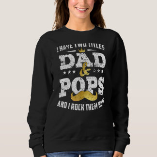 Ich habe zwei Titeln Vater und Pop und ich habe ih Sweatshirt