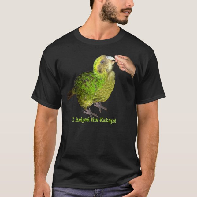 Ich half dem Kakapo! T-Shirt (Vorderseite)