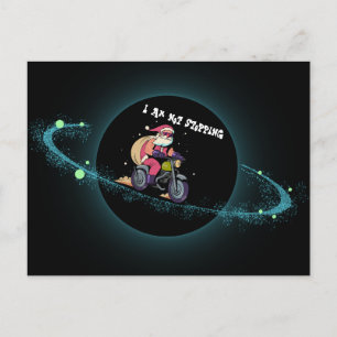 Ich halte die Postkarte nicht auf