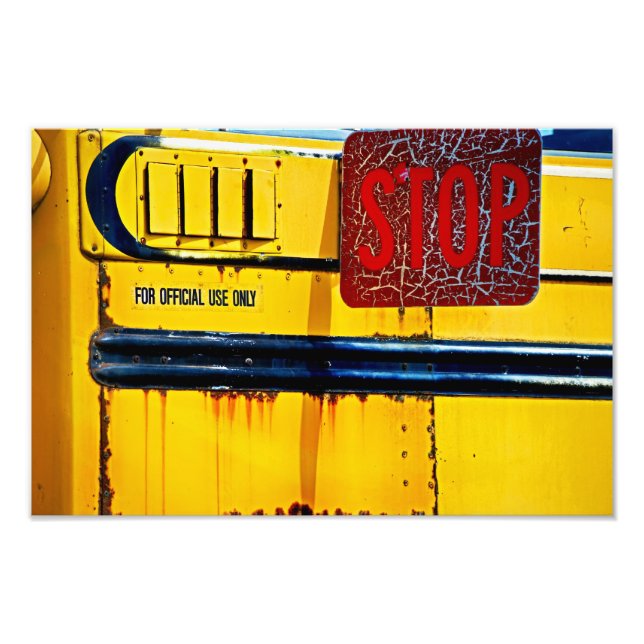 Ich halte Farbe an. Fotodruck (Vorne)