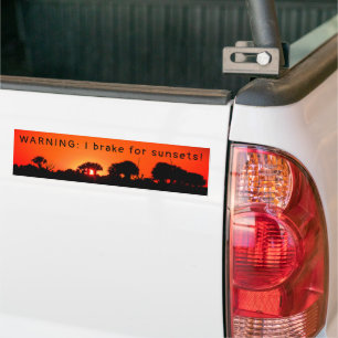 Ich halte für den Sonnenuntergang-Autoaufkleber fe Autoaufkleber