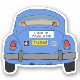 Ich halte für TV. Aufkleber