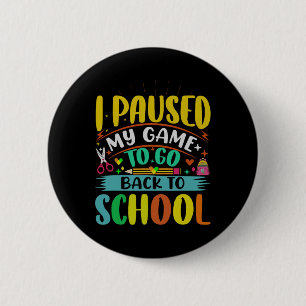 Ich halte mein Spiel an, um zuerst an die Schule z Button