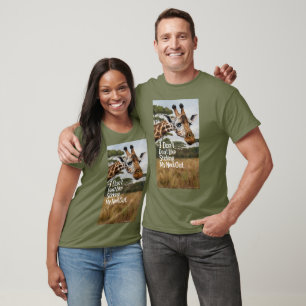 Ich halte mir nicht gerne den Hals aus T-Shirt