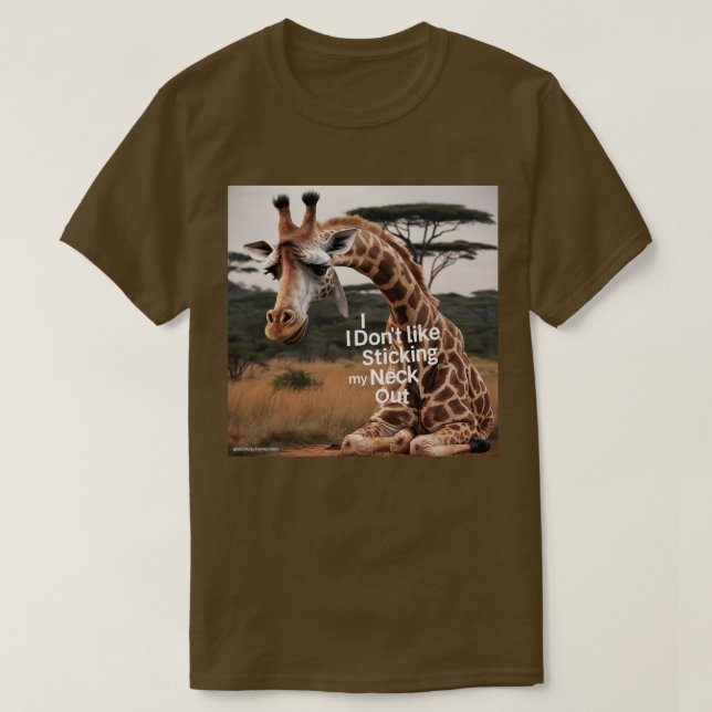 Ich halte mir wirklich nicht gerne den Hals aus T-Shirt (Design vorne)