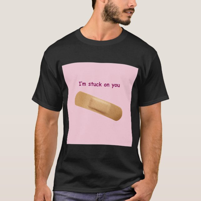 Ich hänge an dir VALENTINE T-Shirt (Vorderseite)