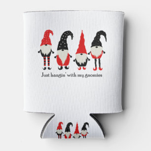 Ich hänge einfach mit meinen Gnomen Dosenkühler