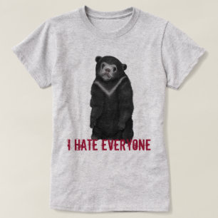 Ich hasse alle - Beichenbär T-Shirt