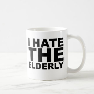 Ich hasse ältere Menschen Tolles Shirt Hut Kaffeet Tasse