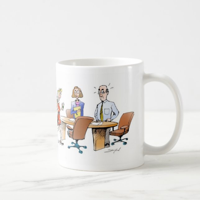 Ich hasse Anzeigen-Agentur-niedliche Tasse (Rechts)