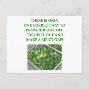 Ich hasse Broccoli Postkarte