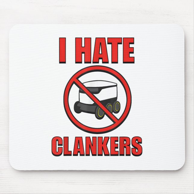 Ich hasse Clankers Funny für Männer Frauen _1 Mousepad (Vorne)