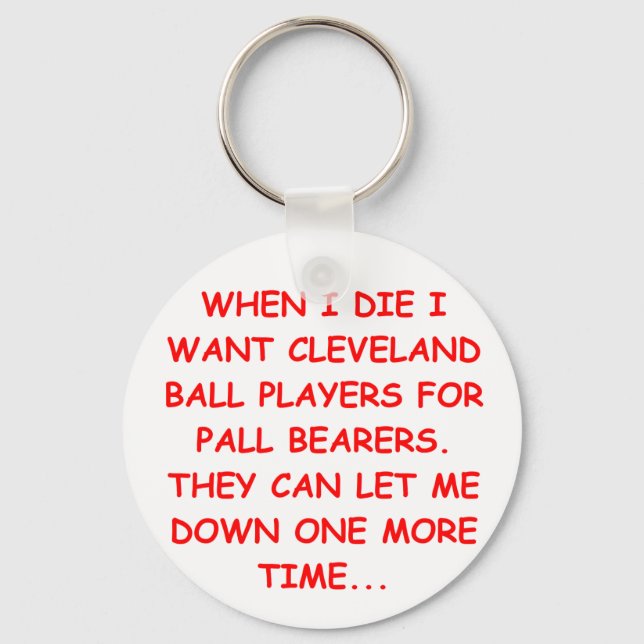 Ich hasse Cleveland Schlüsselanhänger (Vorderseite)