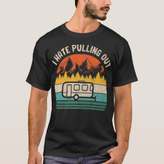 Ich hasse es, einen lustigen Anhänger Camper im Fr T-Shirt