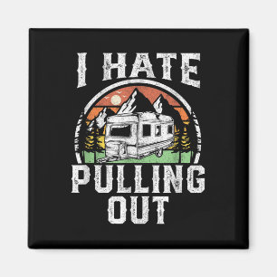 Ich hasse es, lustige Camper RV Campinganhänger he Magnet