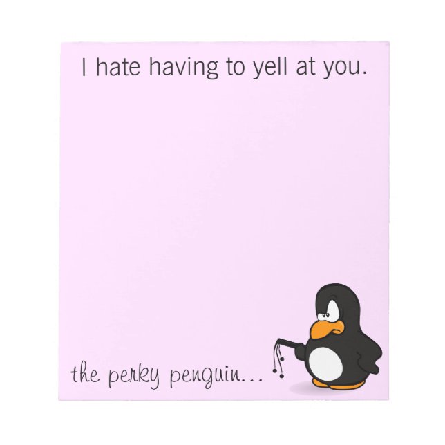 Ich hasse es, wenn du mich dazu bringst, dich anzu notizblock (Vorderseite)