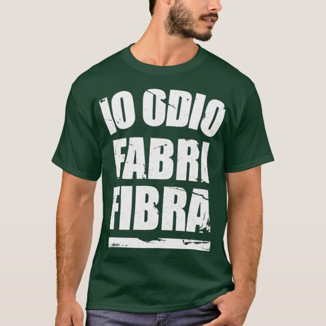 Ich hasse Fabri Fibra 1 Mädchen Geschenk T-Shirt (Vorderseite)