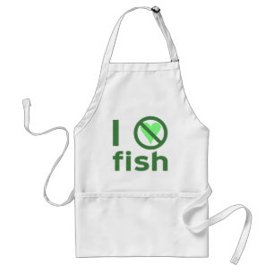 Ich hasse Fisch Schürze