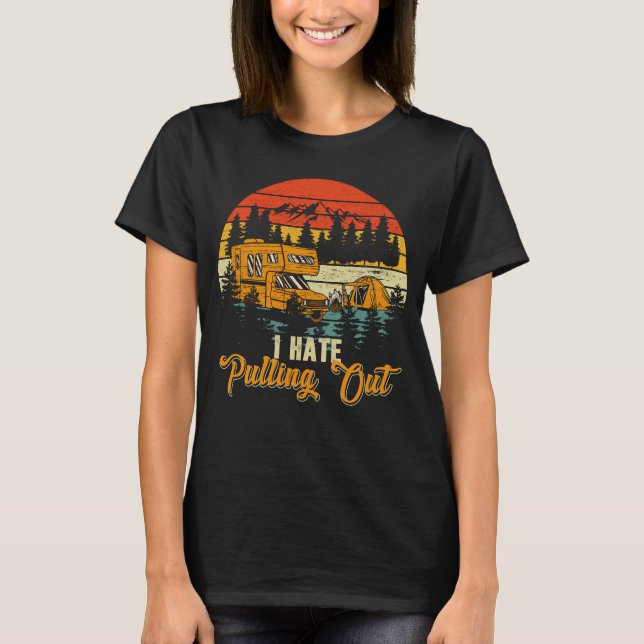 ich hasse herausziehen T-Shirt (Vorderseite)
