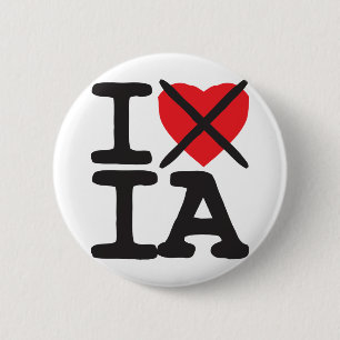 Ich hasse IA - Iowa Button