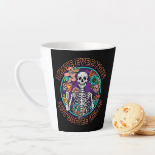 Ich hasse jeden Kaffee hilft Kaffee-Liebhaber-Gesc Milchtasse