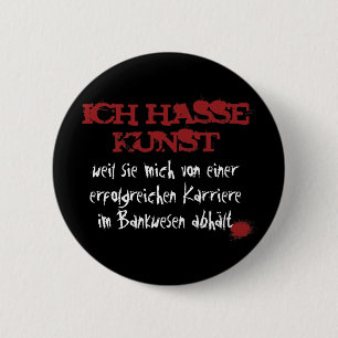 Ich hasse Kunst... Button