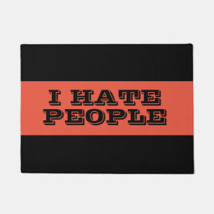 Ich hasse Leute, die sich tanzen lassen Fußmatte
