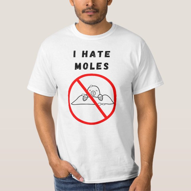 Ich hasse Maulesel T-Shirt (Vorderseite)