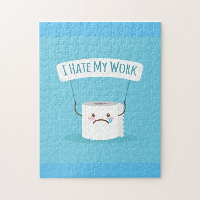 Ich hasse meine Arbeit Puzzle (Vertikal)