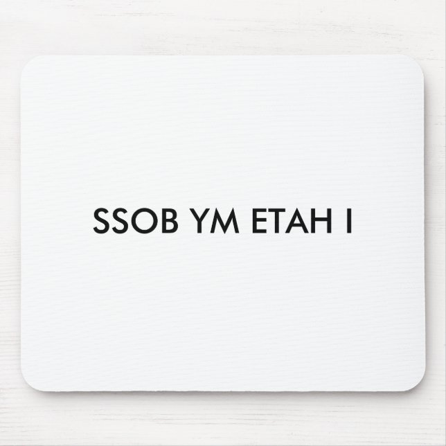Ich hasse meinen Chef Mousepad (Vorne)