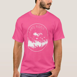 Ich hasse Menschen, die ich Liebe tauchen Hass Men T-Shirt