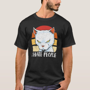 Ich hasse Menschen, die ich nicht mag, Mittelfinge T-Shirt
