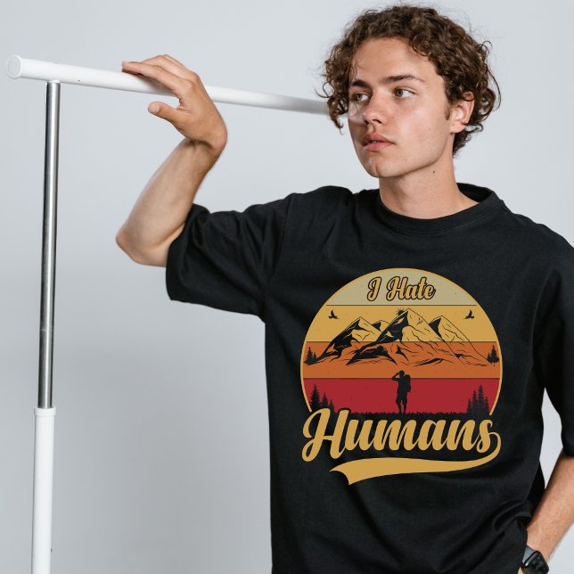 Ich hasse Menschen T-Shirt (Von Creator hochgeladen)