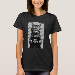Ich hasse Menschen u2013 Lustiges mürrisches Mugsh T-Shirt