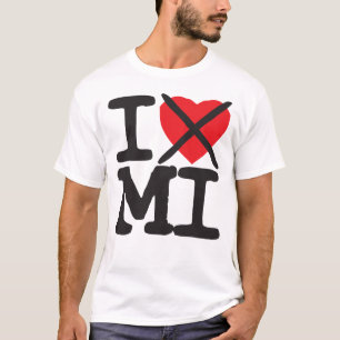 Ich hasse MI - Michigan T-Shirt