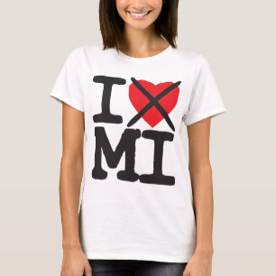 Ich hasse MI - Michigan T-Shirt
