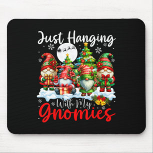 Ich hasse mich mit meinen Gnomen ab Weihnachten Mousepad