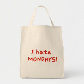 Ich hasse Montag! Tragetasche