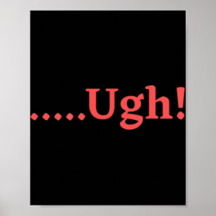 Ich hasse Montage Anime Kawaii und Spaß klulos Kaw Poster